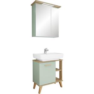 Saphir Badkamerserie Quickset 963 Breedte 60 cm, wastafelonderkast en spiegelkast (2-delig)