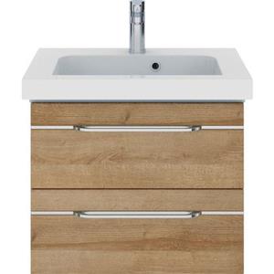 Saphir Badkamerserie Balto Sprint, Waschplatz mit Mineralmarmor-Waschtisch, 64,4 cm breit (1 stuk)