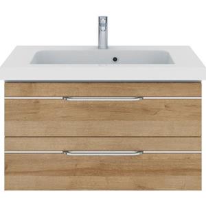 Saphir Badkamerserie Balto Sprint Waschplatz mit Mineralmarmor-Waschtisch, 92 cm breit (1 stuk)