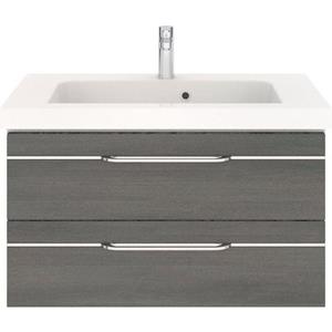 Saphir Badkamerserie Balto Sprint Waschplatz mit Mineralmarmor-Waschtisch, 92 cm breit (1 stuk)