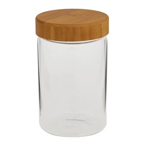 Xenos Opbergpot met bamboe deksel - 900 ml