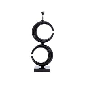 Light & Living  Lampvoet Maan - 37x26x99cm - Zwart