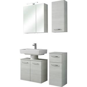 Saphir Badkamerserie Quickset 936 Spiegelkast inclusief ledverlichting, metalen grepen, deurdemper (set, 4-delig)