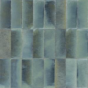 Valence Tegelsample:  Pinot wandtegel 7.5x20cm turchese glans