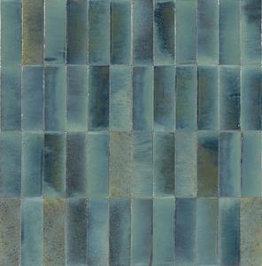 Valence Tegelsample:  Pinot wandtegel 5x15cm Turchese glans