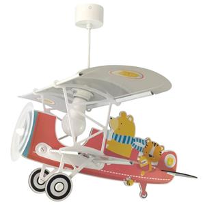 Dalber Kinder hanglamp Plane met beer 54572