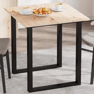 VidaXL Tafelbladen 2 st rechthoekig 70x35x1,7 cm massief grenenhout