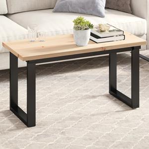 VidaXL Tafelblad rechthoekig 90x40x2,5 cm massief grenenhout