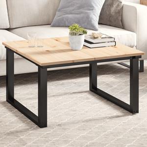 VidaXL Tafelbladen 2 st rechthoekig 80x40x1,7 cm massief grenenhout