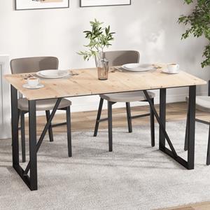 VidaXL Tafelbladen 3 st rechthoekig 80x47x1,7 cm massief grenenhout