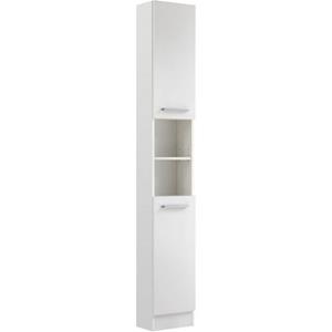 Saphir Hoge kast Quickset 335 Badschrank 30 cm breit, 2 Türen, 1 Nische, 3 Einlegeböden