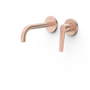 Tres Wastafelkraan Inbouw  Fuji 17.7 Cm Mat Rose Gold