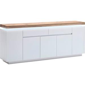 MCA furniture Dressoir Romina met ledverlichting wit dimbaar, incl. afstandsbediening