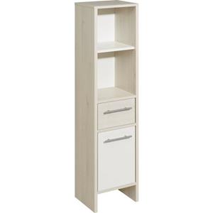 Saphir Halfhoge kast Quickset 350 Badkamermeubel 33 cm breed, 1 deur, 1 lade, 2 planken (1 stuk)