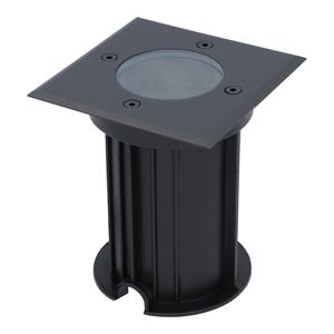 HOFTRONIC™ Ramsay dimbare LED grondspot - Vierkant - Zwart - ex. GU10 - IP67 straal waterdicht - 3 jaar garantie