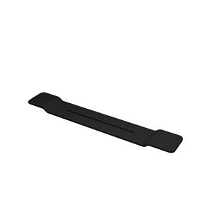 Best Design Hinza badplank 95cm solid surface zwart mat