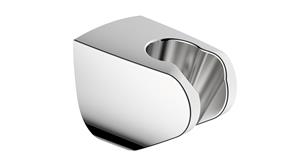 Mueller Round kunststof handdouchehouder wand chroom