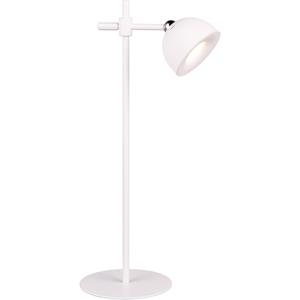 BES LED LED Bureaulamp - Trion Xavi - 3W - Warm Wit 3000K - Oplaadbaar - Rond - Mat Wit - Kunststof
