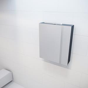 Mondiaz Cubb spiegelkast 50x70x16cm kleur dark grey met 1 deur