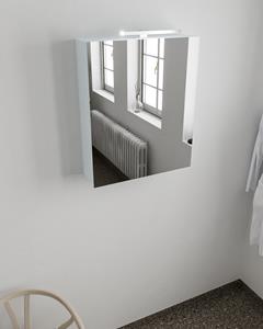 Mondiaz Cubb spiegelkast 50x70x16cm kleur clay met 1 deur