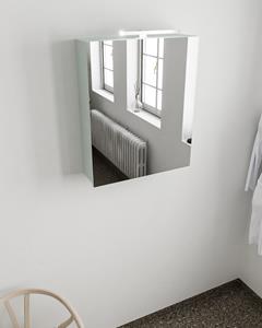 Mondiaz Cubb spiegelkast 50x70x16cm kleur greey met 1 deur