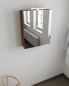 Mondiaz Cubb spiegelkast 50x70x16cm kleur rust met 1 deur