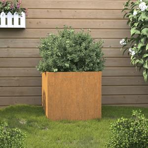 VidaXL Plantenbak 49x47x46 cm cortenstaal