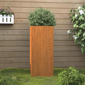 VidaXL Plantenbak 32x29x75 cm cortenstaal