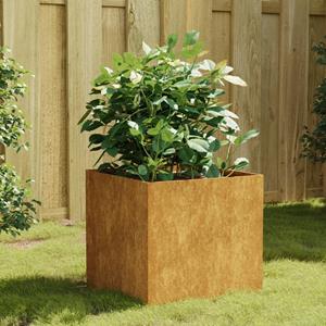 VidaXL Plantenbak 40x41x40 cm cortenstaal