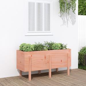 VidaXL Plantenbak verhoogd 121x50x57 cm massief douglashout