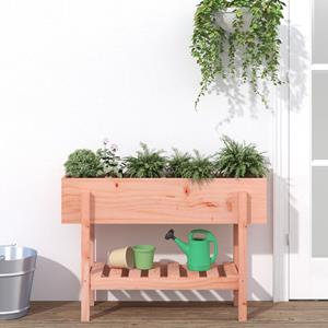 VidaXL Plantenbak verhoogd 101x30x69 cm massief douglashout