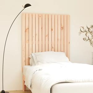 VidaXL Wandhoofdbord 95,5x3x110 cm massief grenenhout