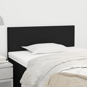 VidaXL Hoofdbord 80x5x78/88 cm stof zwart