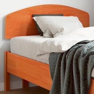 VidaXL Hoofdbord 90 cm massief grenenhout wasbruin