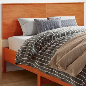 VidaXL Hoofdbord 160 cm massief grenenhout wasbruin