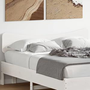 VidaXL Hoofdbord 150 cm massief grenenhout wit