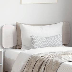 VidaXL Hoofdbord 100 cm massief grenenhout wit