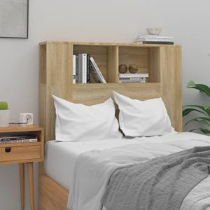 VidaXL Hoofdbordkast 100x18,5x104,5 cm sonoma eikenkleurig