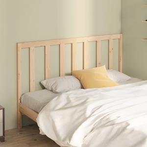 VidaXL Hoofdbord 126x4x100 cm massief grenenhout