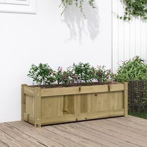 VidaXL Plantenbak 90x31x31 cm geïmpregneerd grenenhout