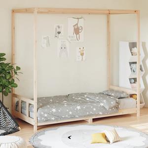 VidaXL Kinderbedframe 90x200 cm massief grenenhout