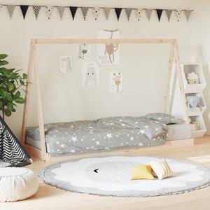 VidaXL Kinderbedframe 80x200 cm massief grenenhout