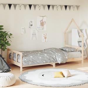 VidaXL Kinderbedframe 90x200 cm massief grenenhout