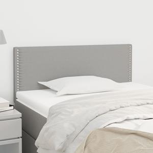 VidaXL Hoofdbord 80x5x78/88 cm stof lichtgrijs 8720287147084
