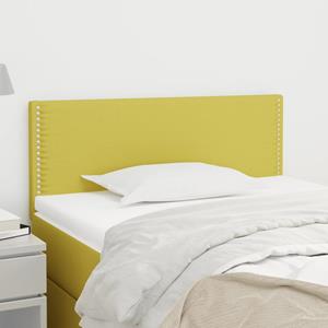 VidaXL Hoofdbord 80x5x78/88 cm stof groen