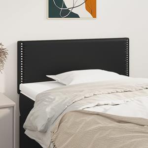 VidaXL Hoofdbord 80x5x78/88 cm kunstleer zwart