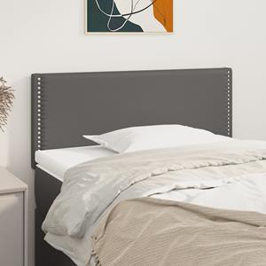 VidaXL Hoofdbord 80x5x78/88 cm kunstleer grijs 8720287147206