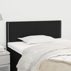 VidaXL Hoofdbord 90x5x78/88 cm stof zwart