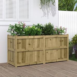 VidaXL Plantenbak 150x50x70 cm geïmpregneerd grenenhout