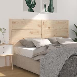 VidaXL Hoofdbord 126x4x100 cm massief grenenhout